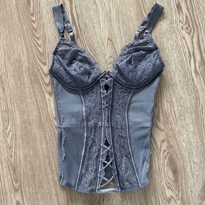 COPY - Victoria’s Secret Grey Corset
